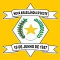 Brasão de armas de Nova Brasilândia D'Oeste