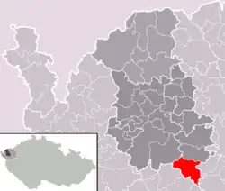 Localização de Nová Ves