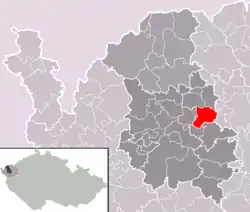 Localização de Nové Sedlo