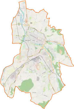 Localização de Nowy Sącz na Polónia