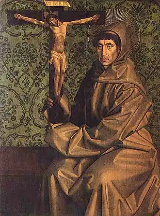 Nuno Gonçalves, Santo com crucifixo