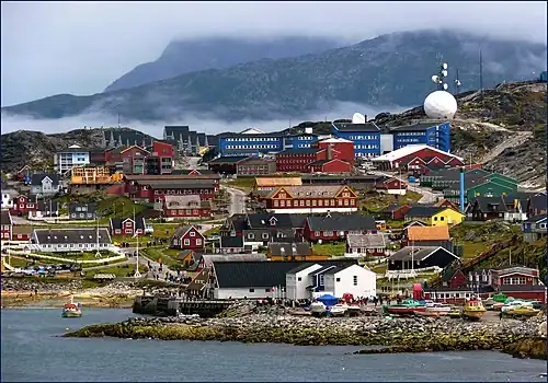 A cidade de Nuuk