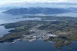 A ilha plana de Gossa