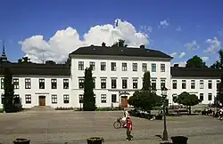 Edifício do Conselho Administrativo do Condado da Södermanland (Länsstyrelsen i Södermanlands län) na cidade de Nyköping
