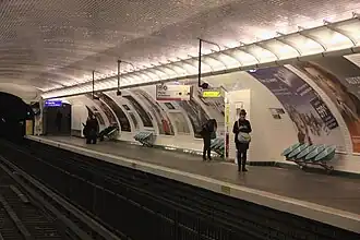 Plataforma Porte d'Orléans.