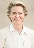 União Europeia Presidente da Comissão Ursula von der Leyen