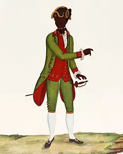 Homem negro alforriado.