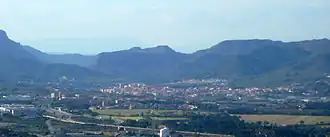 Vista de Olesa de Montserrat.
