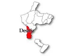 Localização no Município de Oliveira de Frades