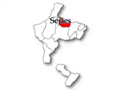 Localização no Município de Oliveira de Frades