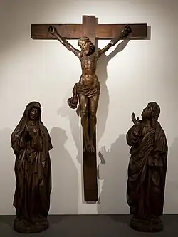 Calvário, séc. XVI, madeira, 215 x 135 cm, MNMC, Coimbra