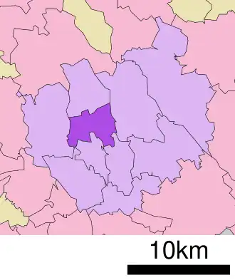 Localização de Omiya-ku