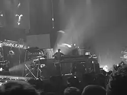 Orbital em concerto no Brixton Academy em 2009.