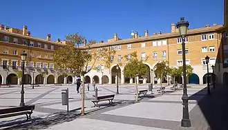 Praça Iturgain em Orcoyen