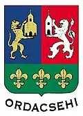 Brasão de armas de Ordacsehi
