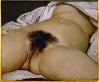 Gustave Courbet, L'Origine du monde, 1866.
