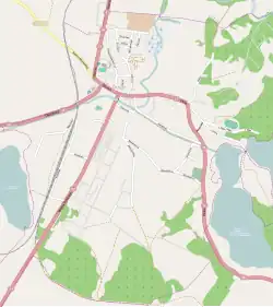 Localização de Orzysz na Polónia