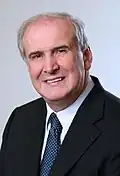 Otmar Hasler's official prime minister photograph, between 2001 and 2009