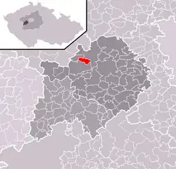 Localização de Otročiněves