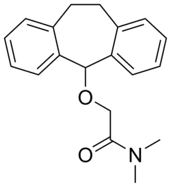 Estrutura química de Oxitriptilina