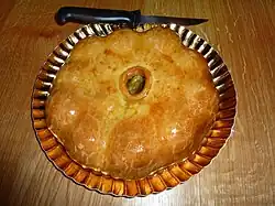 Pâté aux prunes (Torta de ameixa), França
