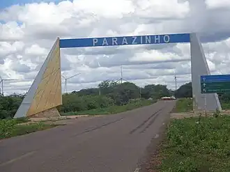 Pórtico de Entrada de Parazinho-RN