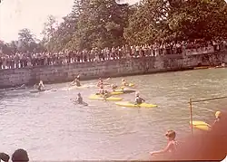 Caiaque Polo nos seus primeiros anos