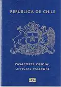 Passaporte oficial chileno de 2013