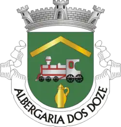 Brasão de armas de Albergaria dos Doze
