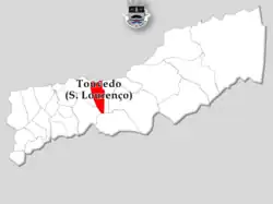 Localização no Município de Ponte da Barca