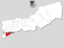 Localização no Município de Ponte da Barca