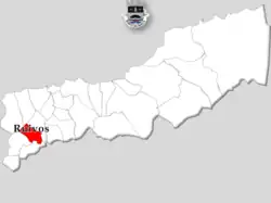 Localização no Município de Ponte da Barca