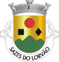 Brasão de armas de Sazes do Lorvão
