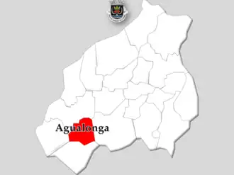 Localização no município de Paredes de Coura