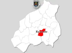 Localização no Município de Paredes de Coura