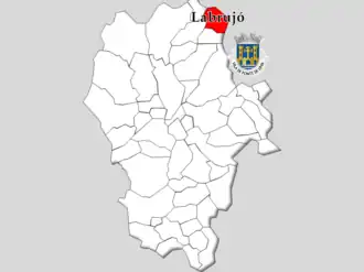 Localização no Município de Ponte de Lima