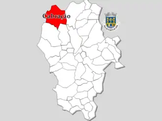 Localização no Município de Ponte de Lima