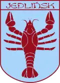 Brasão de armas de Jedlińsk