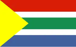 Bandeira de Łęka Opatowska