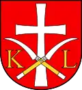 Brasão de armas de Kocmyrzów-Luborzyca