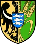 Brasão de armas de Mietków