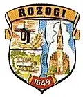 Brasão de armas de Rozogi