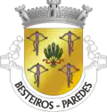 Brasão de armas de Besteiros (Bésteiros, forma de prenúncia)