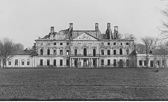 Palácio Sanguszko nos anos 1933-1938