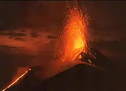 Erupção estromboliana de Pacaya (1992)