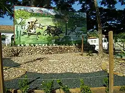 Painel ao Vaqueiro, construção permanente na Bona Primo.