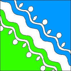 Bandeira oficial de Pajusi