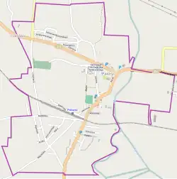 Localização de Pakość na Polónia