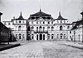 O palácio como sede do Ministério dos Negócios Estrangeiros na década de 1930.