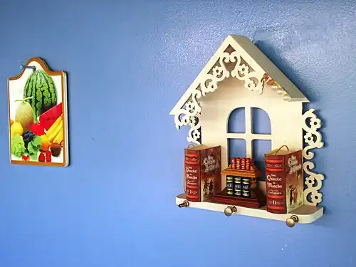 Compondo decoração de ambientes.